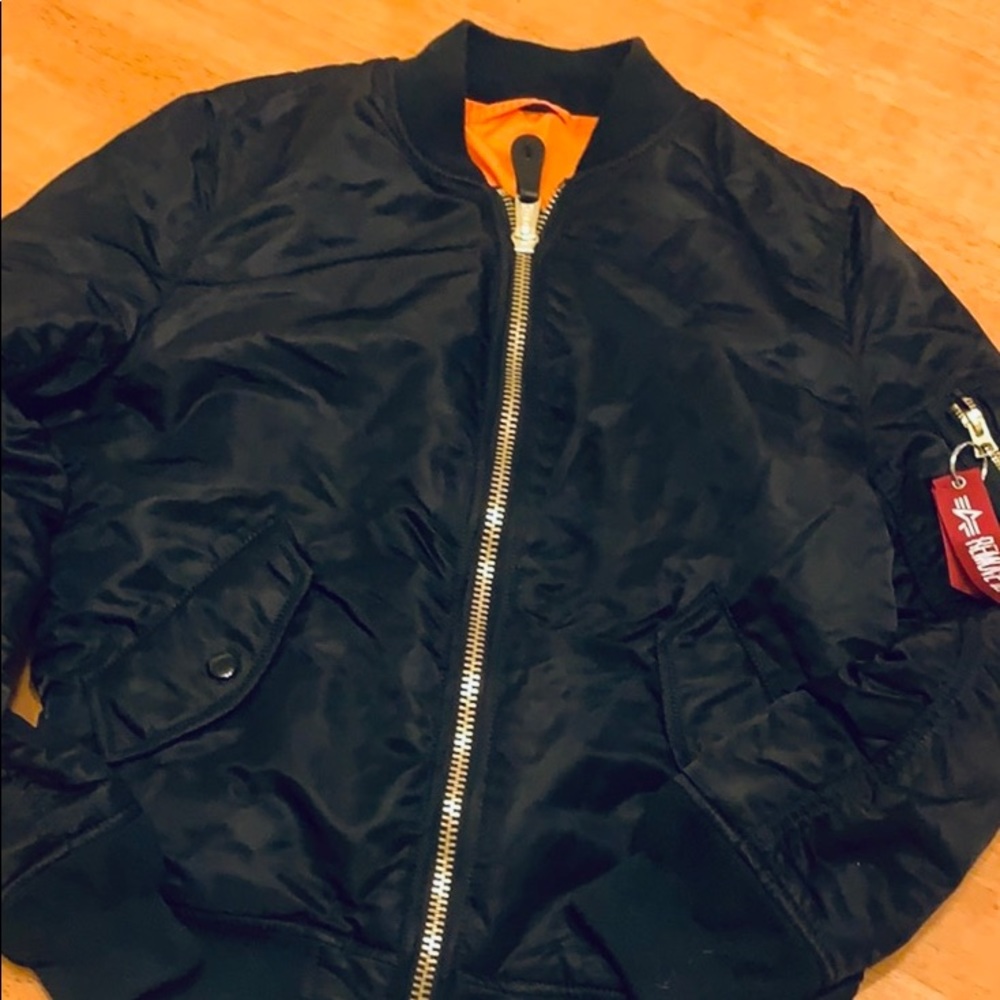 Alpha Industries Black Flight Jacket